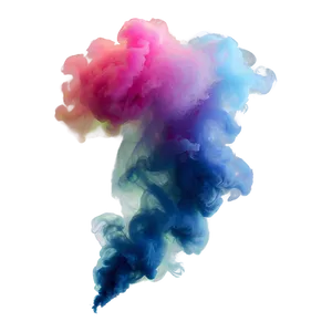 Ethereal Colorful Smoke Png 06252024 PNG image