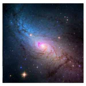 Ethereal Galaxy Stars Wallpaper PNG Rhp