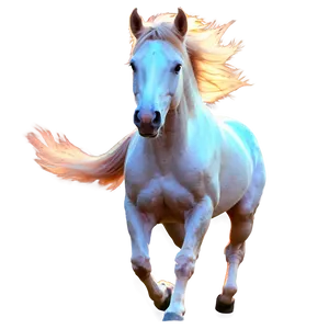 Ethereal Mustang Horse Glow Png Htr PNG image