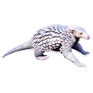Ethereal Pangolin Spirit PNG Pwi