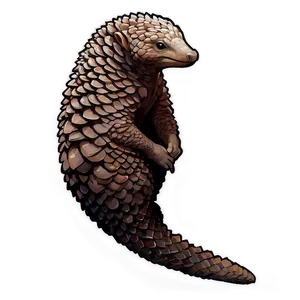 Ethereal Pangolin Spirit PNG Vgb