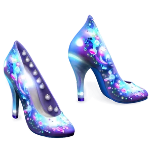 Ethereal Pearl Heels Png 33 PNG image