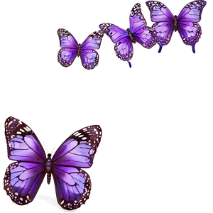 Ethereal Purple Butterfly Png Qvc PNG image