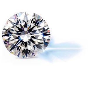 Ethereal Round Diamond PNG 06282024