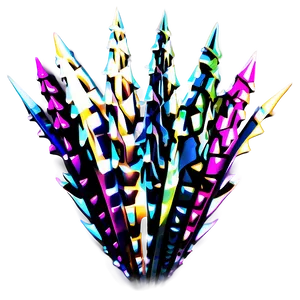 Ethereal Spikes Light Effect PNG 66 PNG