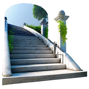 Ethereal Stairway Artwork Png 06252024 PNG image