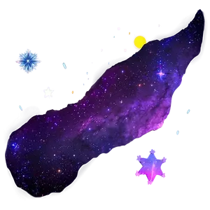 Ethereal Starry Sky PNG Wlo