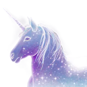 Ethereal Unicorn Silhouette PNG Ubi57 PNG