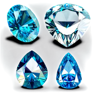 Ethereal Zircon Gem Png 6 PNG image