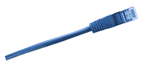 Ethernet Cable Isolatedon Black