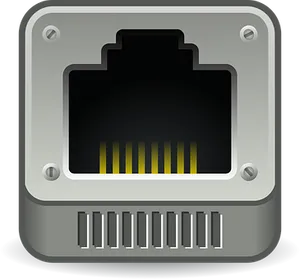 Ethernet Port Icon PNG image