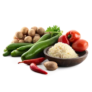 Ethnic Cuisine Ingredients PNG 06282024