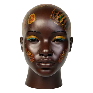 Ethnic Diversity Mannequin Head Png 06282024 PNG image