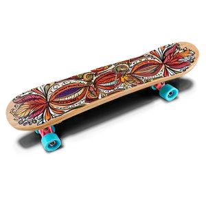 Ethnic Skateboard Deck Decoration PNG Ahw98 PNG