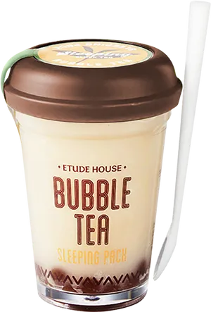 Etude House Bubble Tea Sleeping Pack PNG image