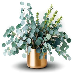 Eucalyptus Table Centerpiece PNG 14 PNG
