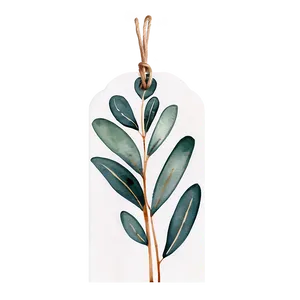 Eucalyptus Watercolor Favor Tag PNG 06272024