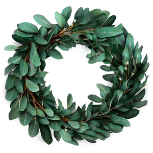 Eucalyptus Wreath Png 72 PNG image