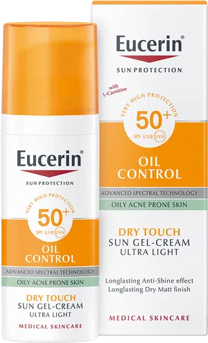 Eucerin Sun Protection Oil Control S P F50 PNG image