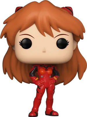 Evangelion Character Funko Pop PNG image