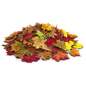 Evening Leaf Pile PNG Hhn