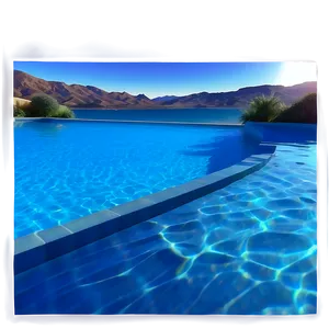 Evening Pool Water Glow Png 94 PNG image