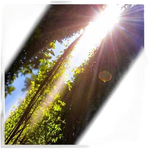 Evening Sun Flare PNG Aum PNG