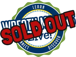 Event Sold Out Stamp PNG image