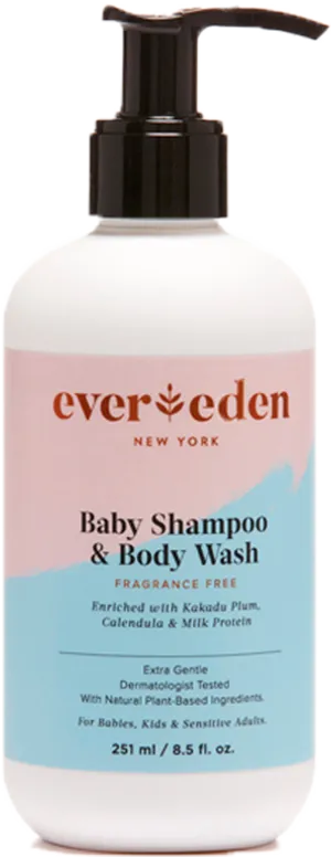 Ever Eden Baby Shampooand Body Wash PNG image