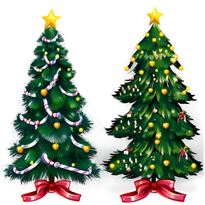 Evergreen Christmas Tree Png 13 PNG image