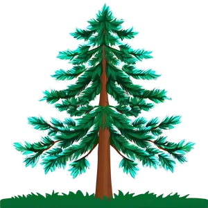 Evergreen Tree Art Png Hqb69 PNG image