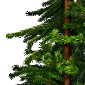 Evergreen Tree Art Png Lix88 PNG image