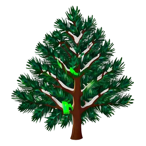 Evergreen Tree Pattern PNG 06212024