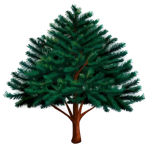 Evergreen Tree Pattern PNG 85