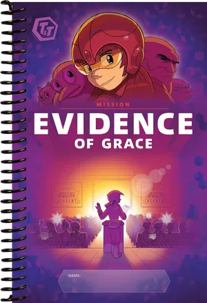 Evidenceof Grace Notebook Cover PNG image