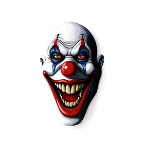 Evil Clown Mouth PNG Dwa