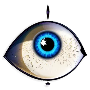 Evil Eye Artwork PNG Rav51