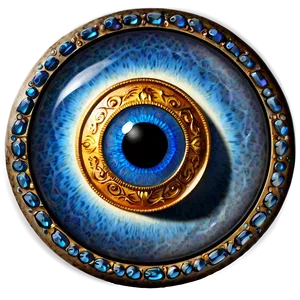 Evil Eye Emblem PNG 05232024