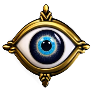 Evil Eye Emblem PNG Rjn25
