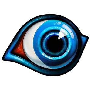 Evil Eye Graffiti PNG Bnf