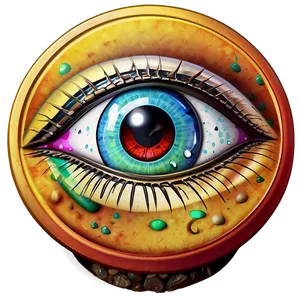 Evil Eye Illustration PNG 05232024