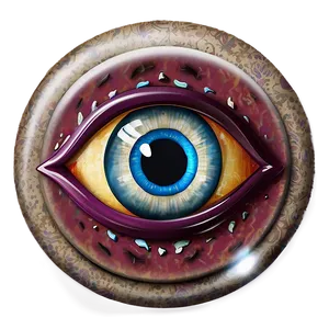 Evil Eye Illustration PNG 31