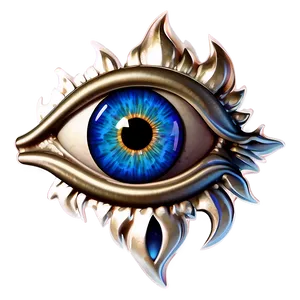 Evil Eye Illustration PNG Syj