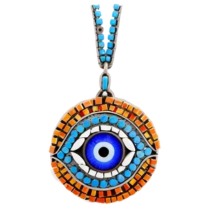 Evil Eye Mosaic PNG 05232024