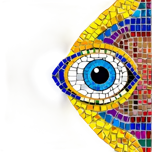Evil Eye Mosaic PNG Mir