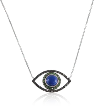 Evil Eye Pendant Necklace PNG image