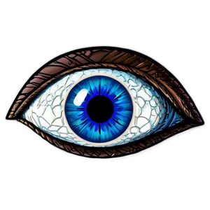 Evil Eye Sketch PNG 30