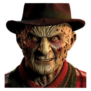 Evil Freddy Krueger PNG 05232024 PNG