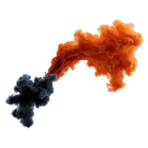 Evocative Orange Smoke PNG Aeh92 PNG