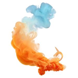 Evocative Orange Smoke PNG Mrr38 PNG